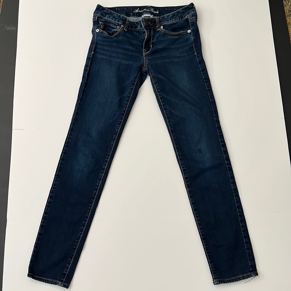 American Eagle Blue Size 6 Skinny Jeans